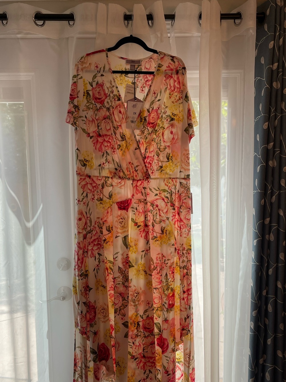 NWT Love by Design floral maxi dress sz 2x